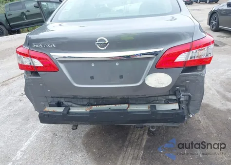 2015 Nissan Sentra S from USA, damaged, VIN 3N1AB7AP1FY305186